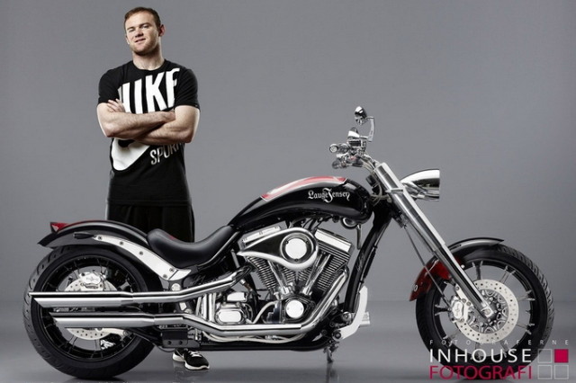 2012 Lauge Jensen 'Wayne Rooney' Custom Motorcycle