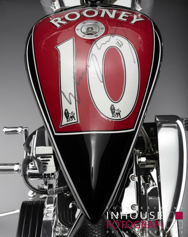 2012 Lauge Jensen 'Wayne Rooney' Custom Motorcycle