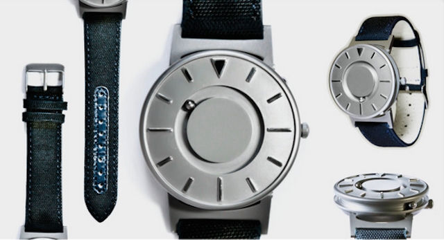 Оригинальные магнитные часы для слепых: The Bradley Timepiece.